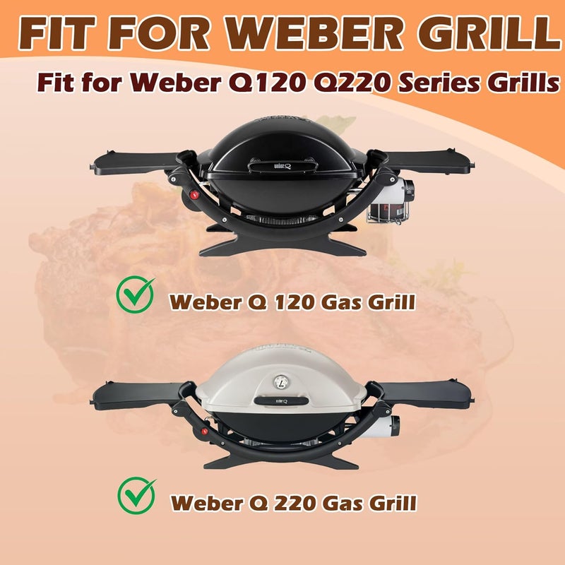 MOASKER Grill Igniter KIt 80475 for Weber Q120 Q220 Series Grills Electronic Igniter Replacement Parts, Grill Push Electric Button Starter Kit Replacement for Weber Baby Q Parts 516002 566002 566014 - Image 3